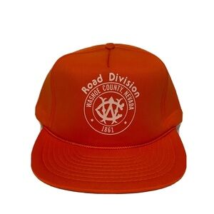 NEW Vintage Road Division Washoe County Nevada Snapback Trucker Hat Winner